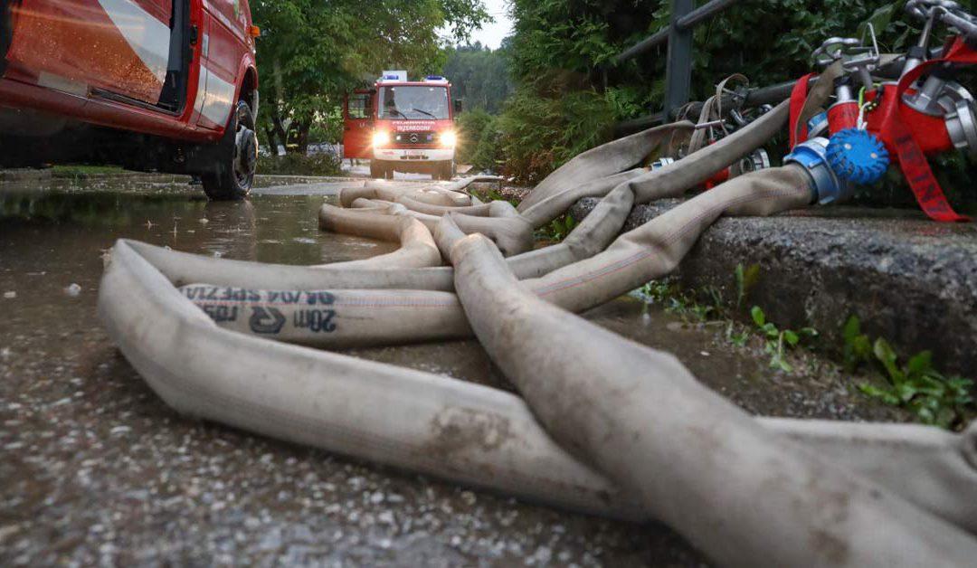 Feuerwehr Inzerdorf - Unwetter 13-08-2020 - feat